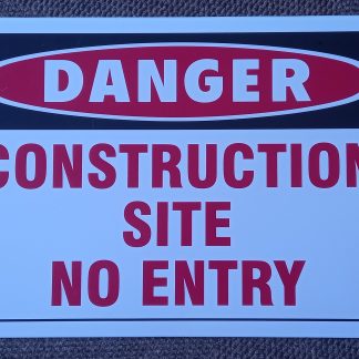 Danger Construction Sign